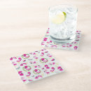 Recherche de flamant rose dessous de verres Motif