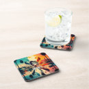 Recherche de vibrant dessous de verres Orange