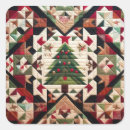 Recherche de noël antique autocollants Rouge