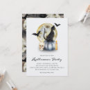Recherche de citrouille effrayant invitations Chat noir