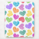 Suche nach buntes herz mousepads Modern
