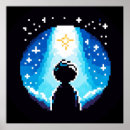 Suche nach night sky poster Silhouette