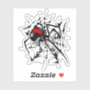 Recherche de phobies autocollants Toile d'araignée