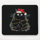 Recherche de lumière noire tapis souris Chat