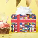 Recherche de fanions papier cadeau Drapeaux du monde