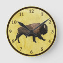 Recherche de bison horloges Wyoming