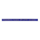 Recherche de bleu marine et or rubans Script