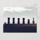 Recherche de pascuas cartes postales Moai