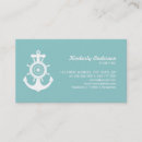 Suche nach seeanker visitenkarten Meer