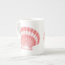 Recherche de coquillage rose tasses Plage