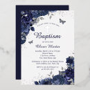 Recherche de de de bleu marine baptême invitations Aquarelle
