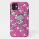 Recherche de crâne girly iphone coques Noir