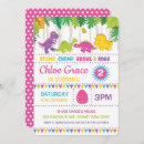 Suche nach rosa dinosaurier einladungen Für kinder