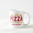 Recherche de pizza drôle tasses Italien