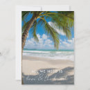 Recherche de plage mariage réception invitations Elopement