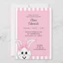 Recherche de rabbit anniversaire invitations Rose