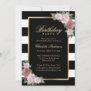 Recherche de black and white floral invitations Noir et blanc