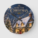 Recherche de maisons horloges Noël
