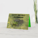 Recherche de grenouilles vœux cartes Vert