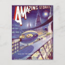 Suche nach vintage science fiction postkarten Weltraumreise