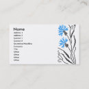 Recherche de bleuet cartes visite Nature