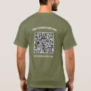 Recherche de business hommes tshirts Code qr