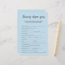 Recherche de baby shower quiz Moderne