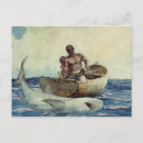 Recherche de requins cartes postales Aquarelle