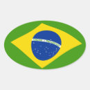 Recherche de drapeau du brésil autocollants Football