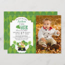 Recherche de leprechaun anniversaire invitations Fête