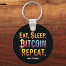 Recherche de bitcoins porteclés Argent