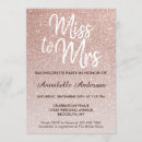 Recherche de glam bridal shower invitations Rose