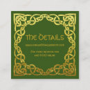 Recherche de soyez irlandais invitations Celtique