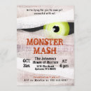 Recherche de monster mash invitations Effrayant