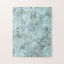 Recherche de hexagones puzzles Nid d'abeille