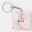 Recherche de rose romantique porteclés Fleurs