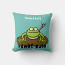 Suche nach lustiger frosch kissen Amphibisch