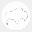 Recherche de bisons autocollants Animal