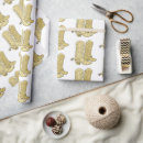Recherche de bottes de cowboy papier cadeau Cowgirl