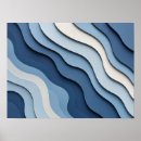 Suche nach blaue wellen poster Modern