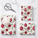 Suche nach granatäpfel geschenkpapier Rot