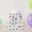 Suche nach französische macarons geschenkpapier Aquarell