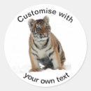 Recherche de tigre autocollants Neige