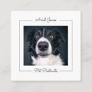 Recherche de visage de chien cartes visite Animal