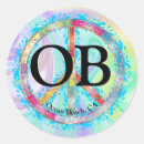 Recherche de hippie symbols autocollants Plage