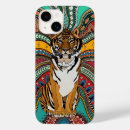 Recherche de chats tigrés iphone coques Illustration