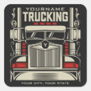 Recherche de trucker autocollants Entreprise de camionnage