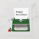 Recherche de machine écrire cartes postales Rétro