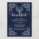 Recherche de menorah invitations Chanukah