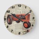 Recherche de tracteur vintage horloges Rétro